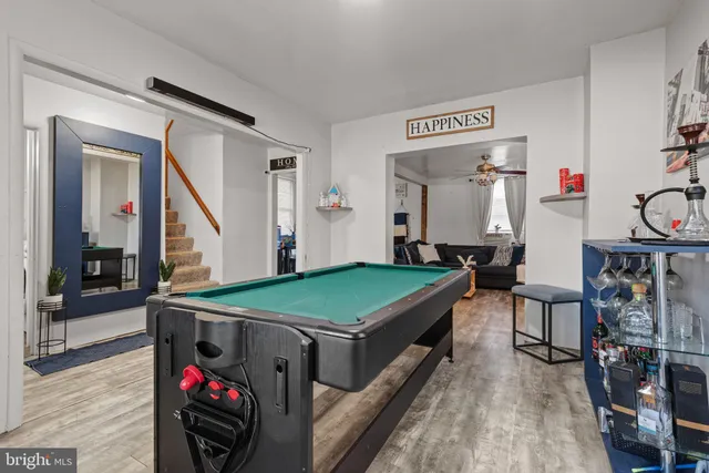 a room with musical instruments