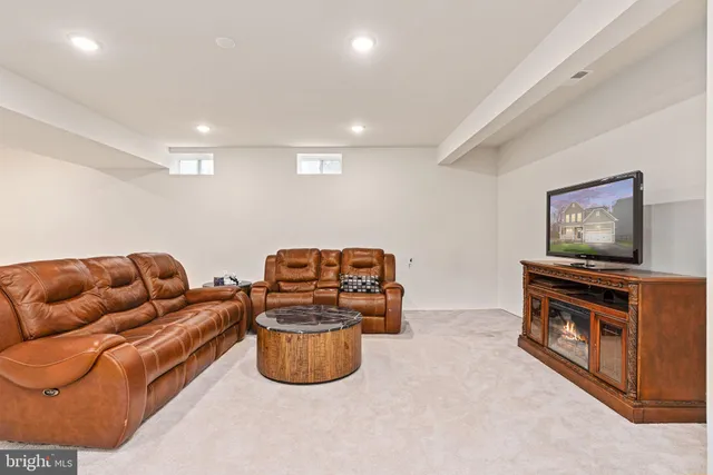 a view of a swimming pool with a garden