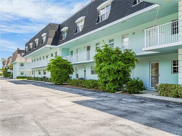 a front view of a building