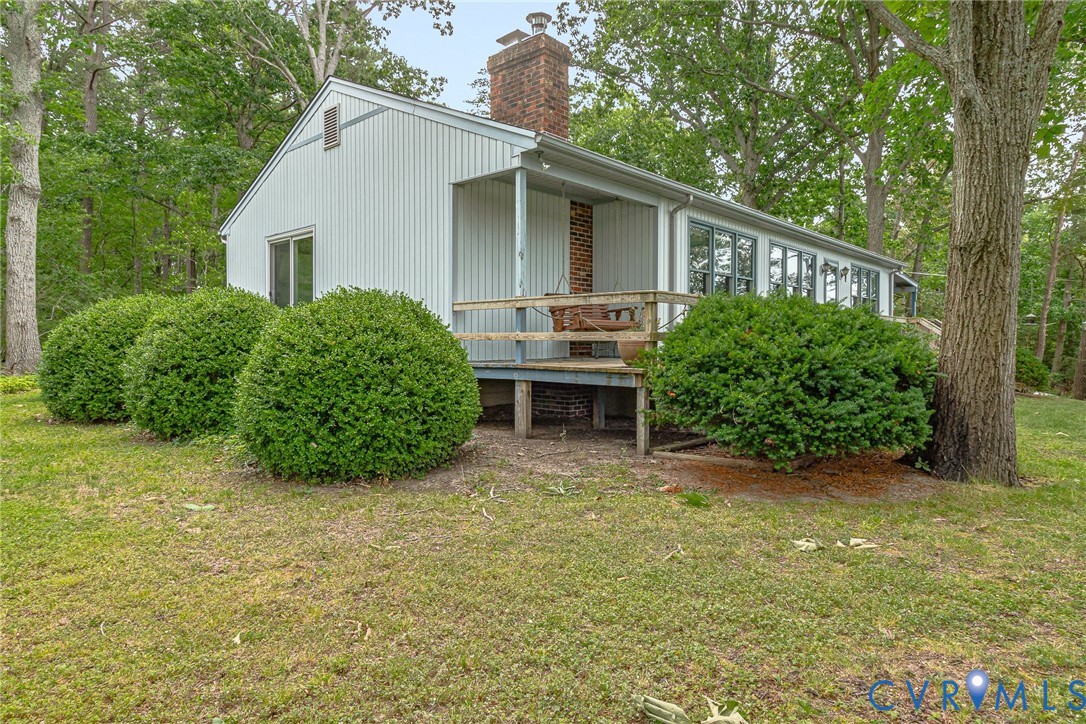 142 Bridge Lane Reedville, VA 22539 - Photo 47 of 56 a view of house with backyard and garden
