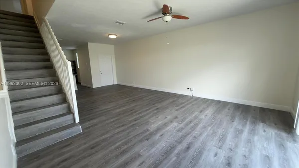 wooden floor in an empty room with wooden floor