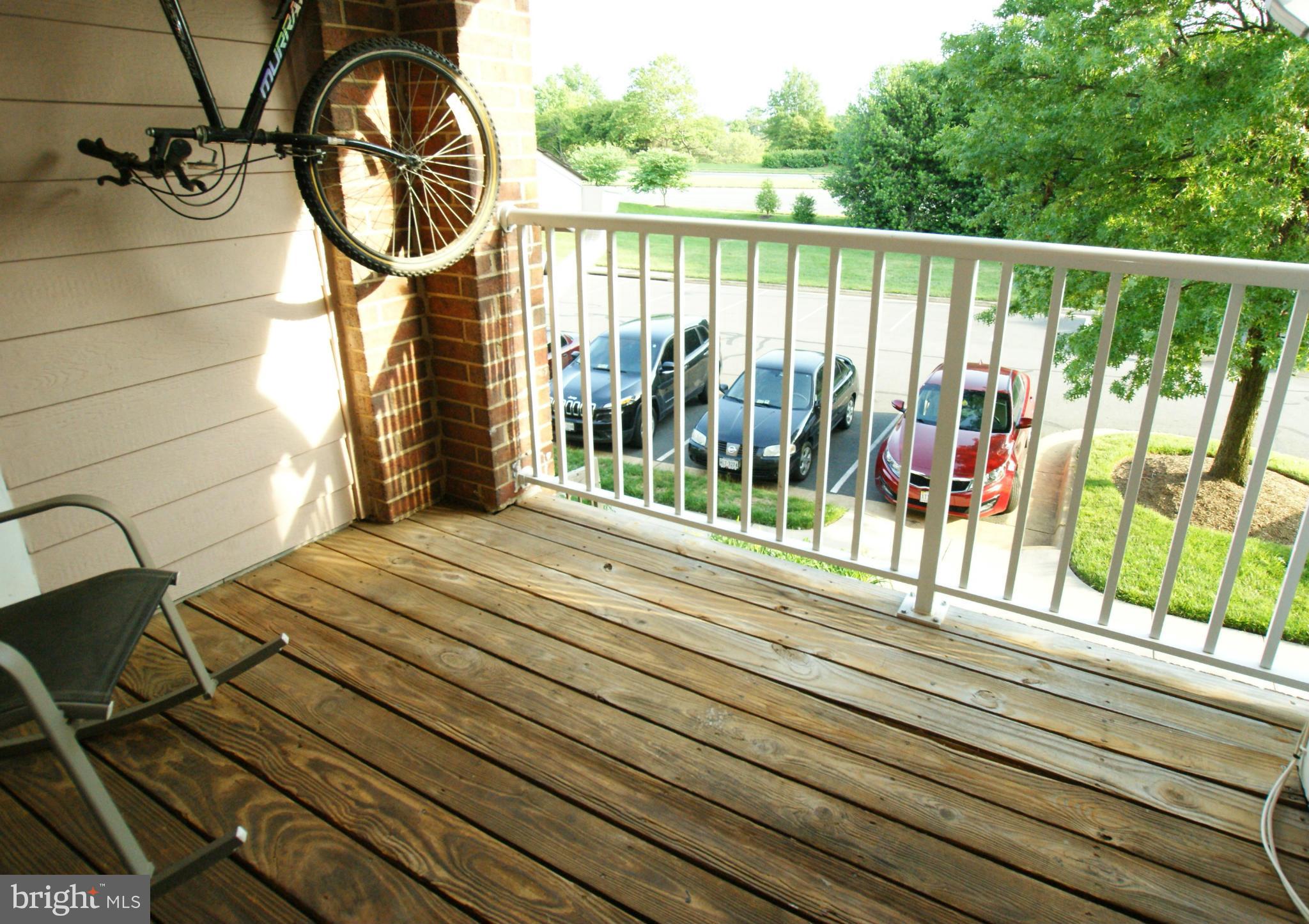21007 Timber Ridge Terrace, Unit 201 Ashburn, VA 20147 - Photo 14 of 18 Over Sized Balcony