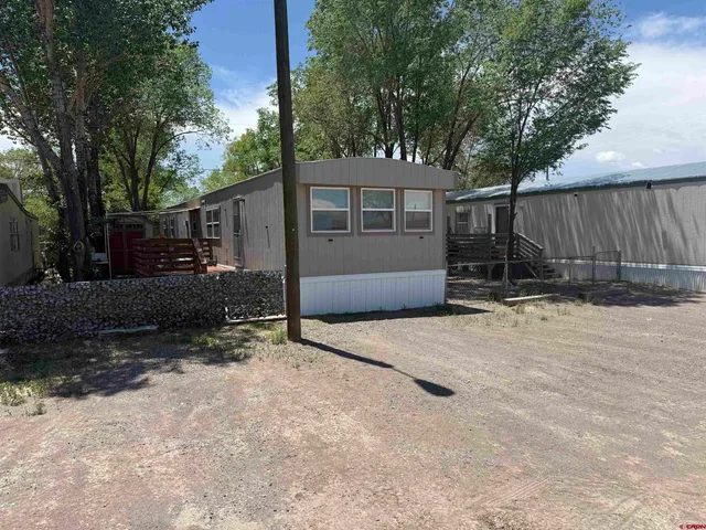 a view of backyard and wooden fence