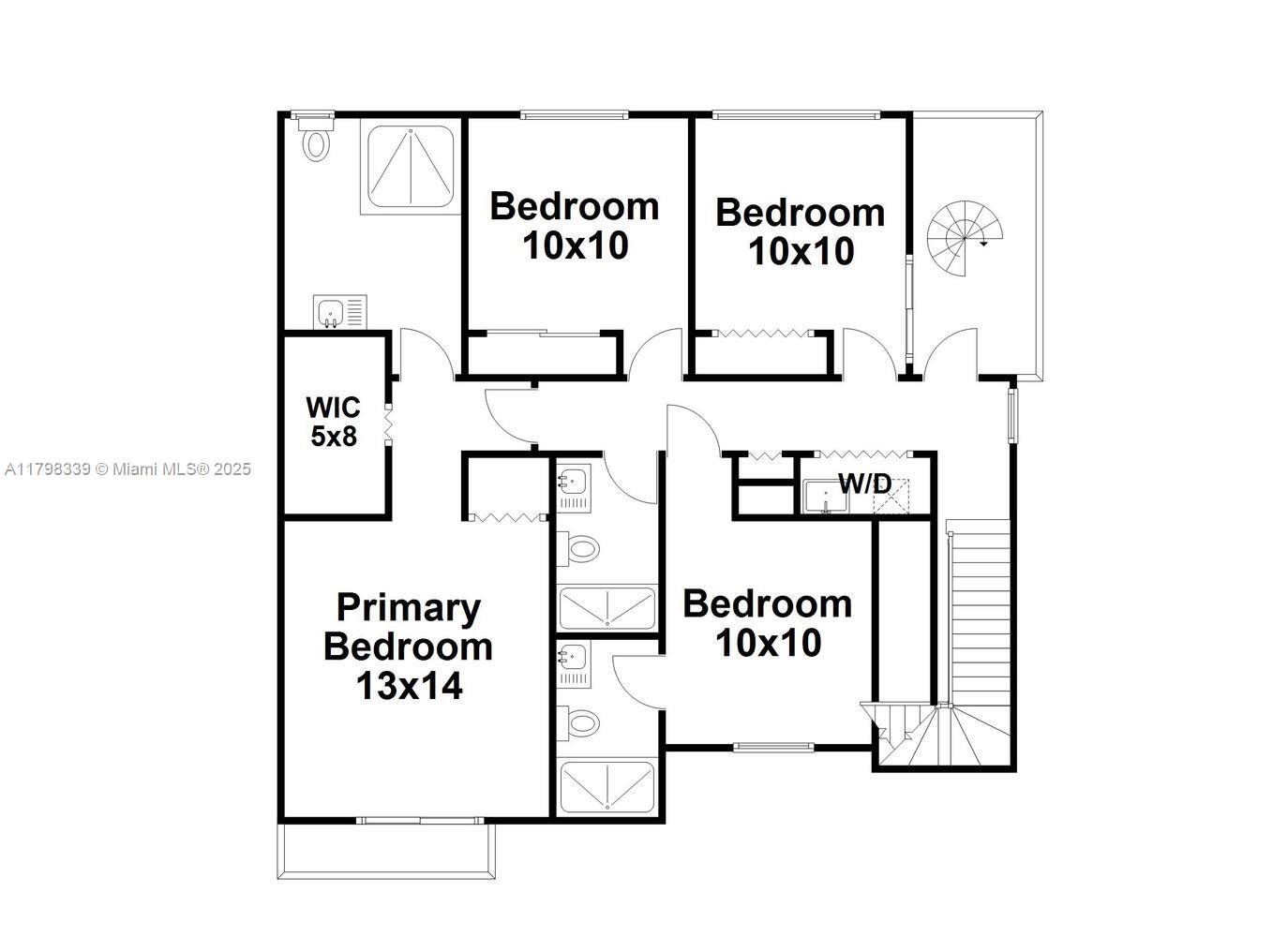 3224 Elizabeth Street Miami, FL 33133 - Photo 30 of 30 a picture of a book and a white bed
