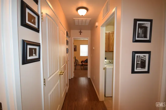 a bed room with furniture and a window