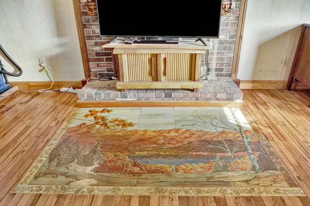 a view of swimming pool with seating space