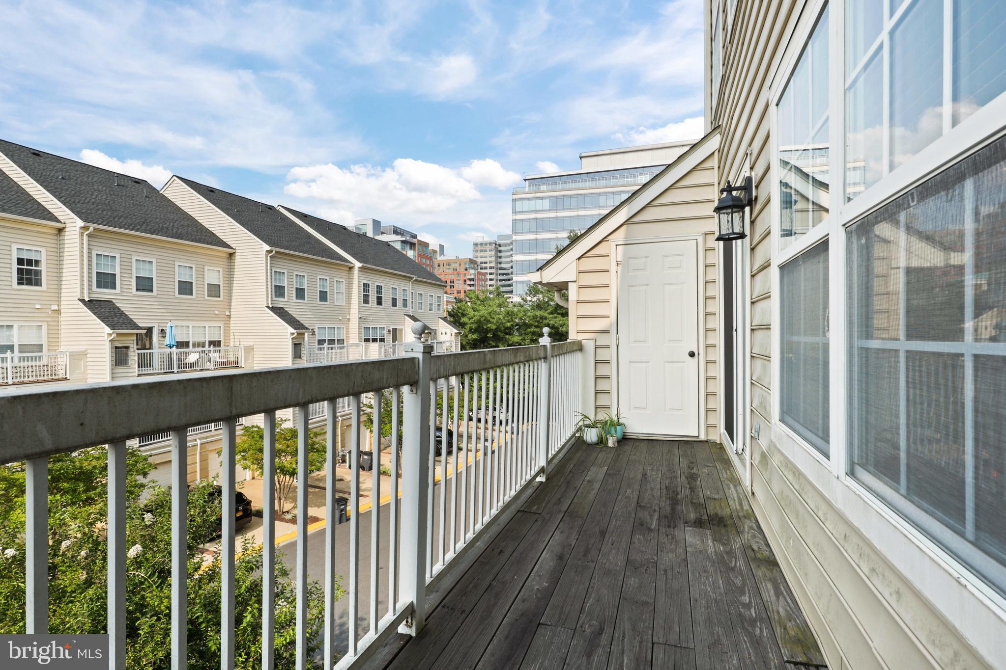 12067 Trumbull Way Reston, VA 20190 - Photo 19 of 67 Beautiful Deck Area with extra storage closet!