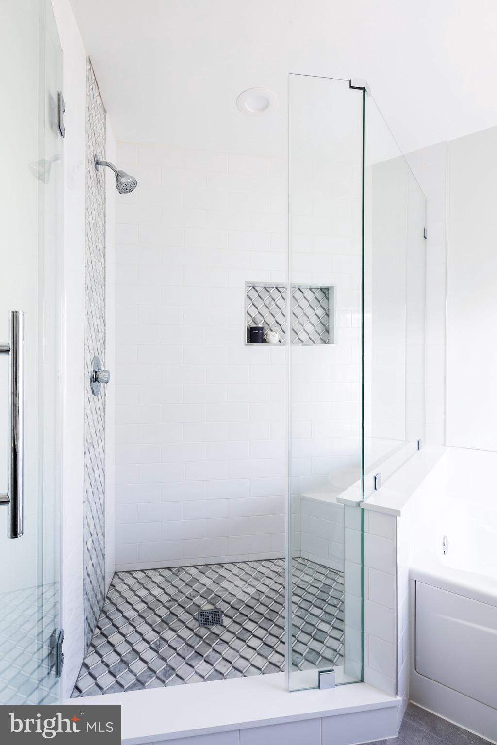 12067 Trumbull Way Reston, VA 20190 - Photo 29 of 67 Frameless shower doors, enlarged shower area