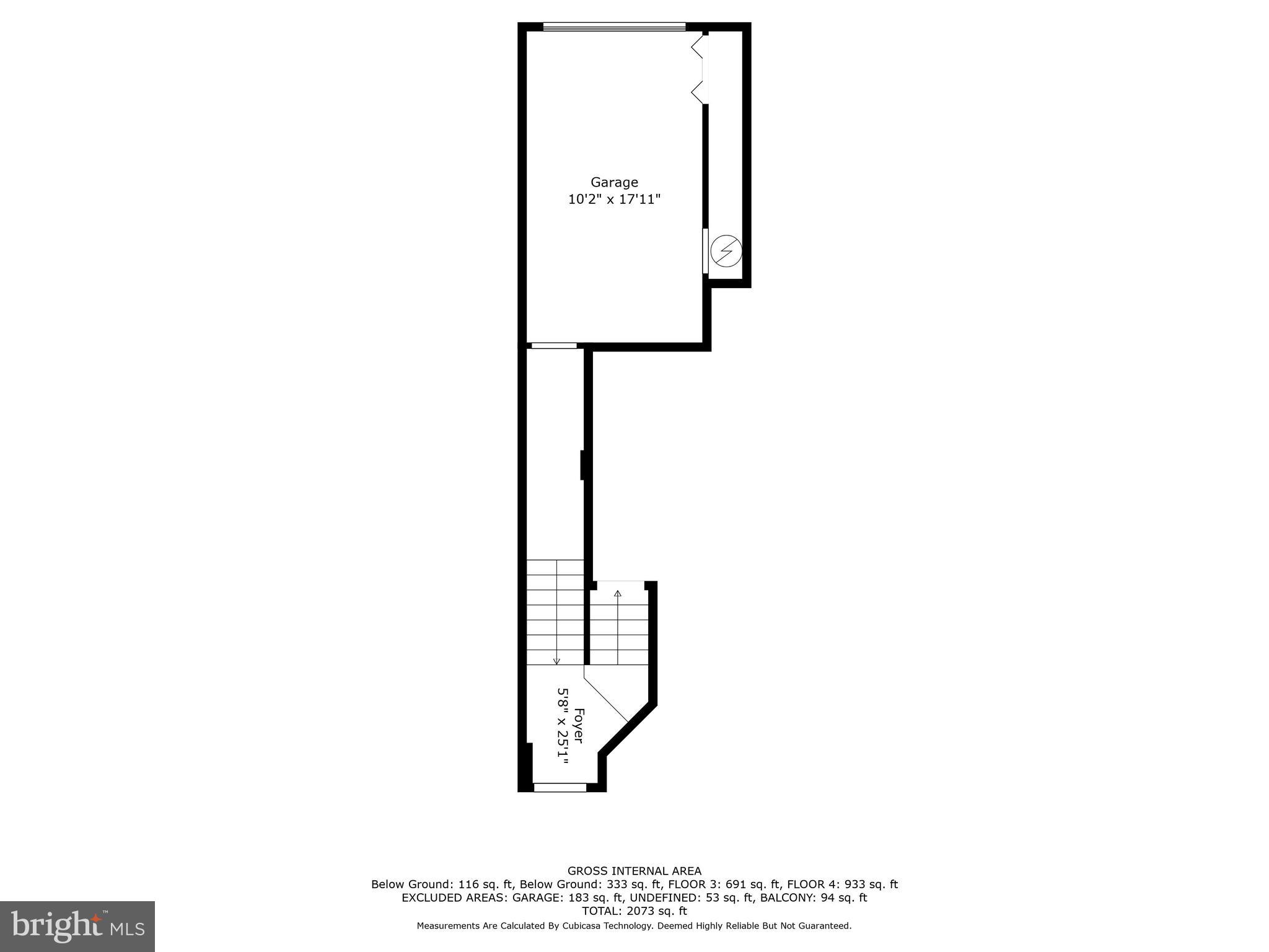 12067 Trumbull Way Reston, VA 20190 - Photo 59 of 67 Garage level / Entry Level