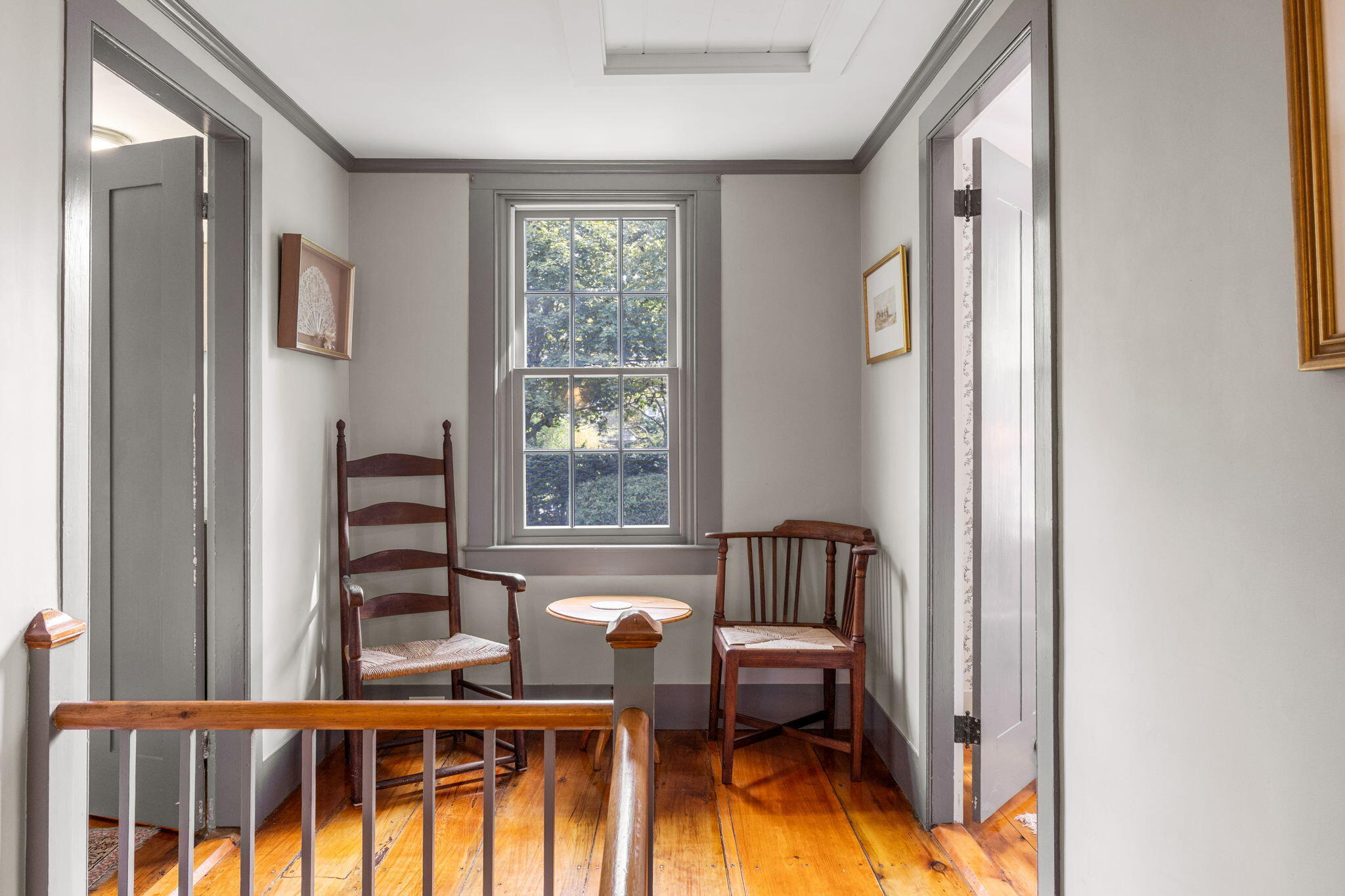 188 Oceanview Avenue Cotuit, MA 02635 - Photo 33 of 76 a view of balcony with two chairs and a window