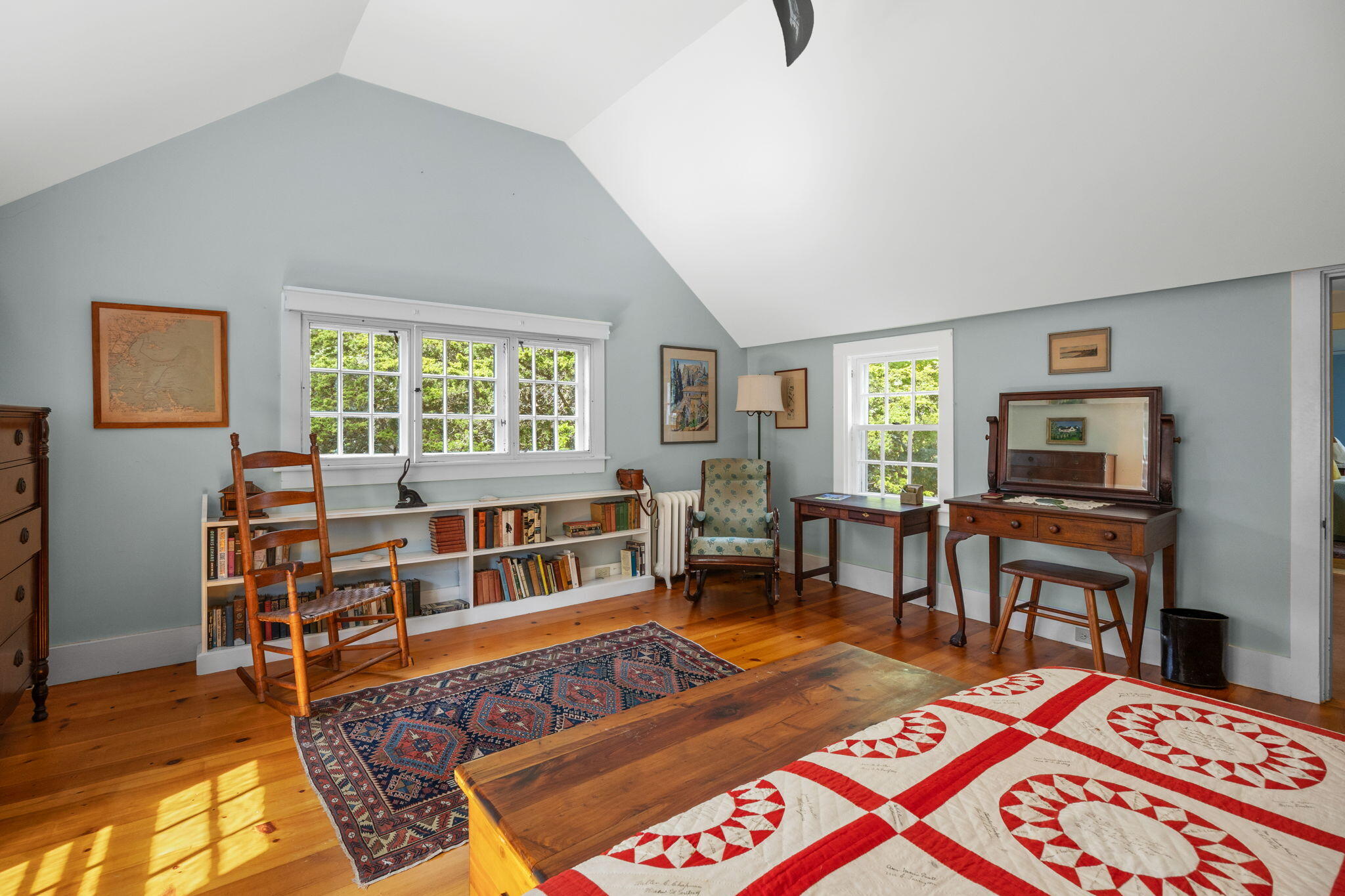 188 Oceanview Avenue Cotuit, MA 02635 - Photo 48 of 76 a living room with furniture a rug and a window