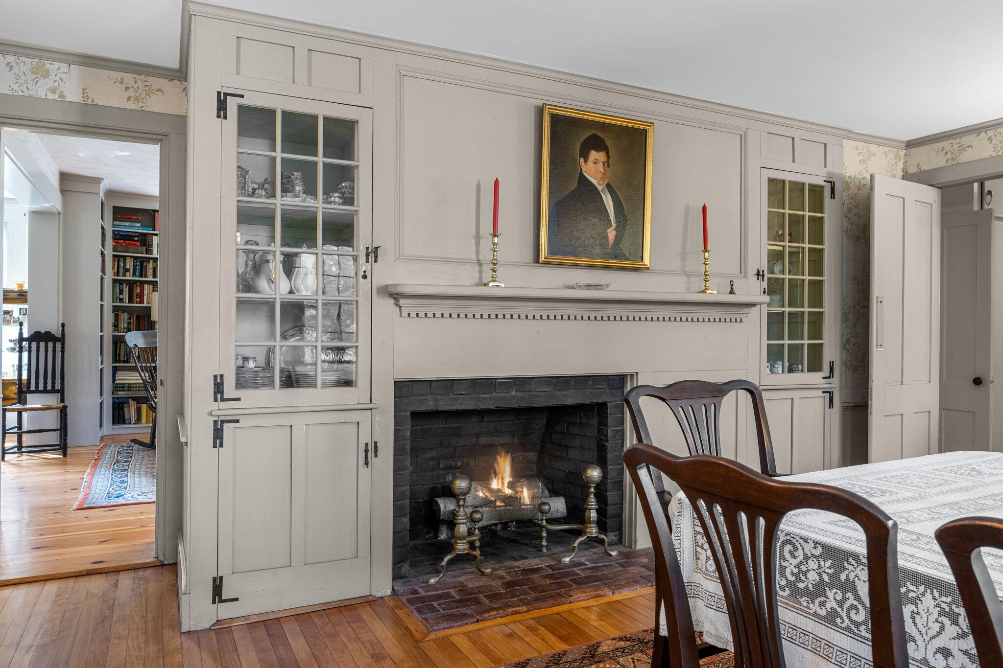 188 Oceanview Avenue Cotuit, MA 02635 - Photo 7 of 76 a view of a livingroom with furniture and fireplace