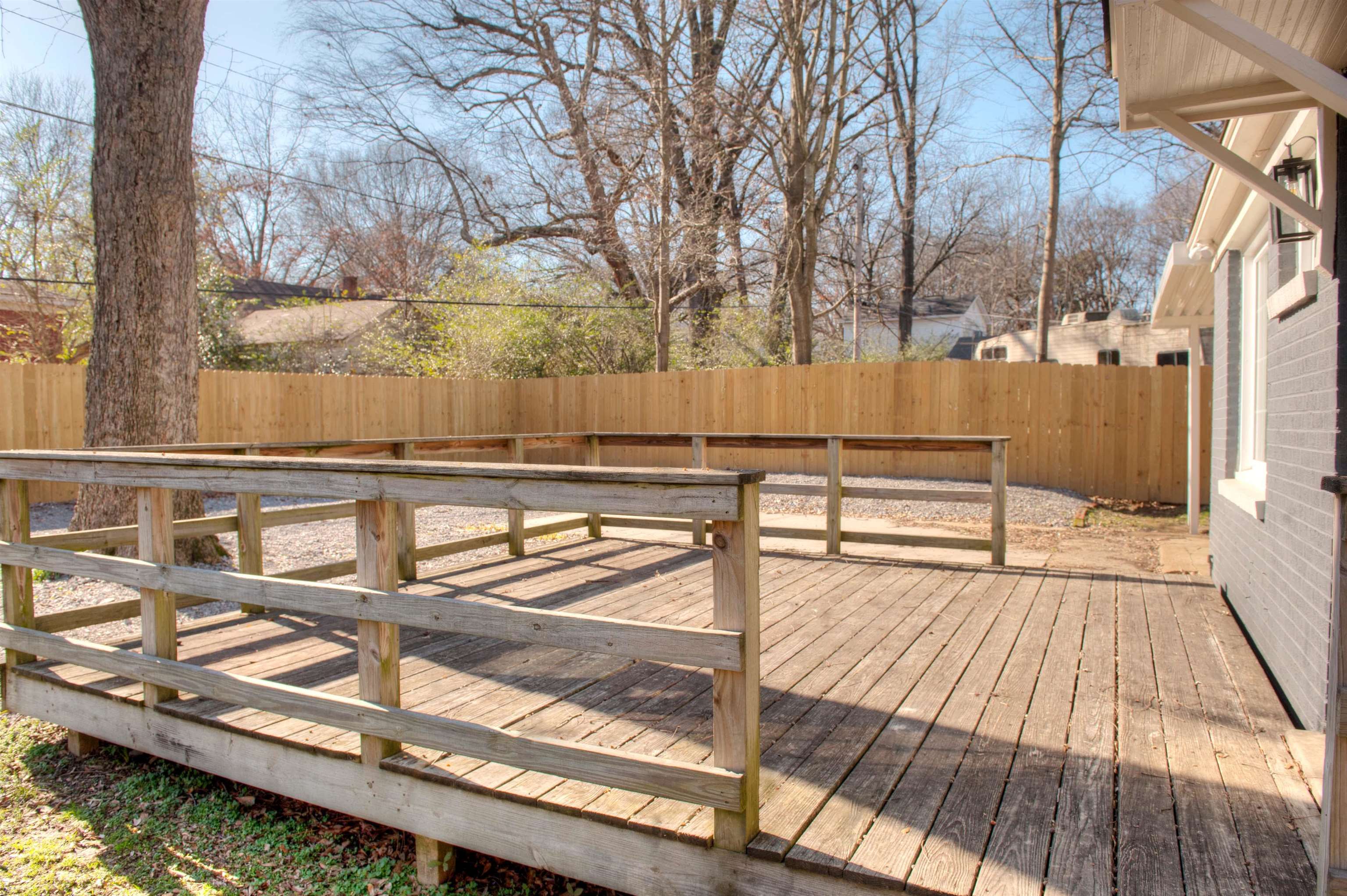 3795 Gamewell Road Memphis, TN 38111 - Photo 19 of 20 a view of a balcony with wooden floor