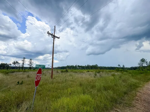 a view of a golf course with a lake