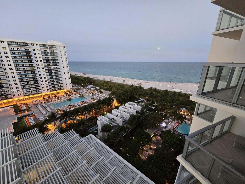 2201 Collins Avenue, Unit 1215 Miami Beach, FL 33139 - Photo 12 of 15 an aerial view of a balcony