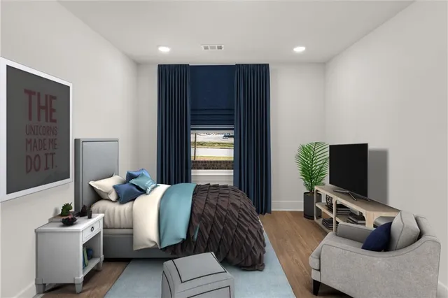 a view of a street sign on the wall