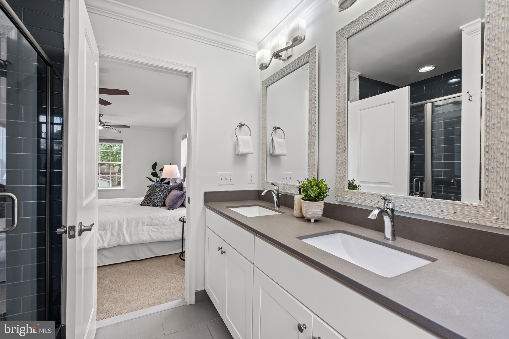 2001 Prichard Road Silver Spring, MD 20902 - Photo 24 of 50 Ensuite Primary Bath with double vanity