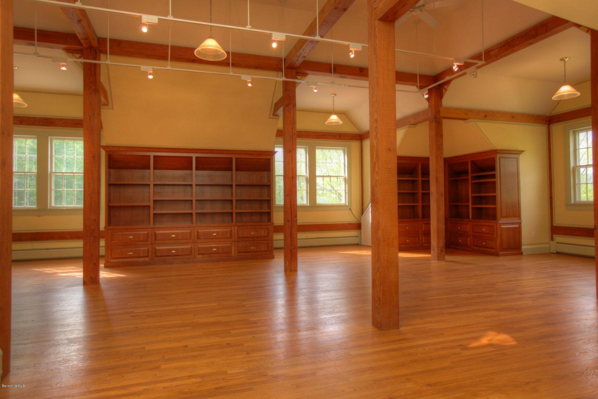 130 Jerusalem Road Tyringham, MA 01264 - Photo 3 of 15 a view of a livingroom with wooden floor