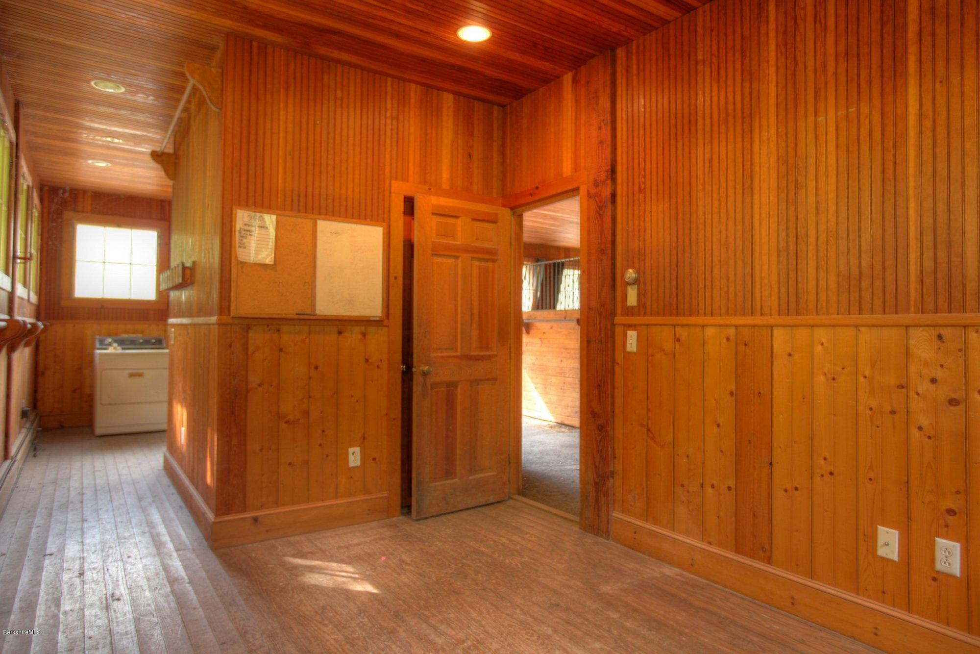 130 Jerusalem Road Tyringham, MA 01264 - Photo 8 of 15 a view of a hallway with wooden floor
