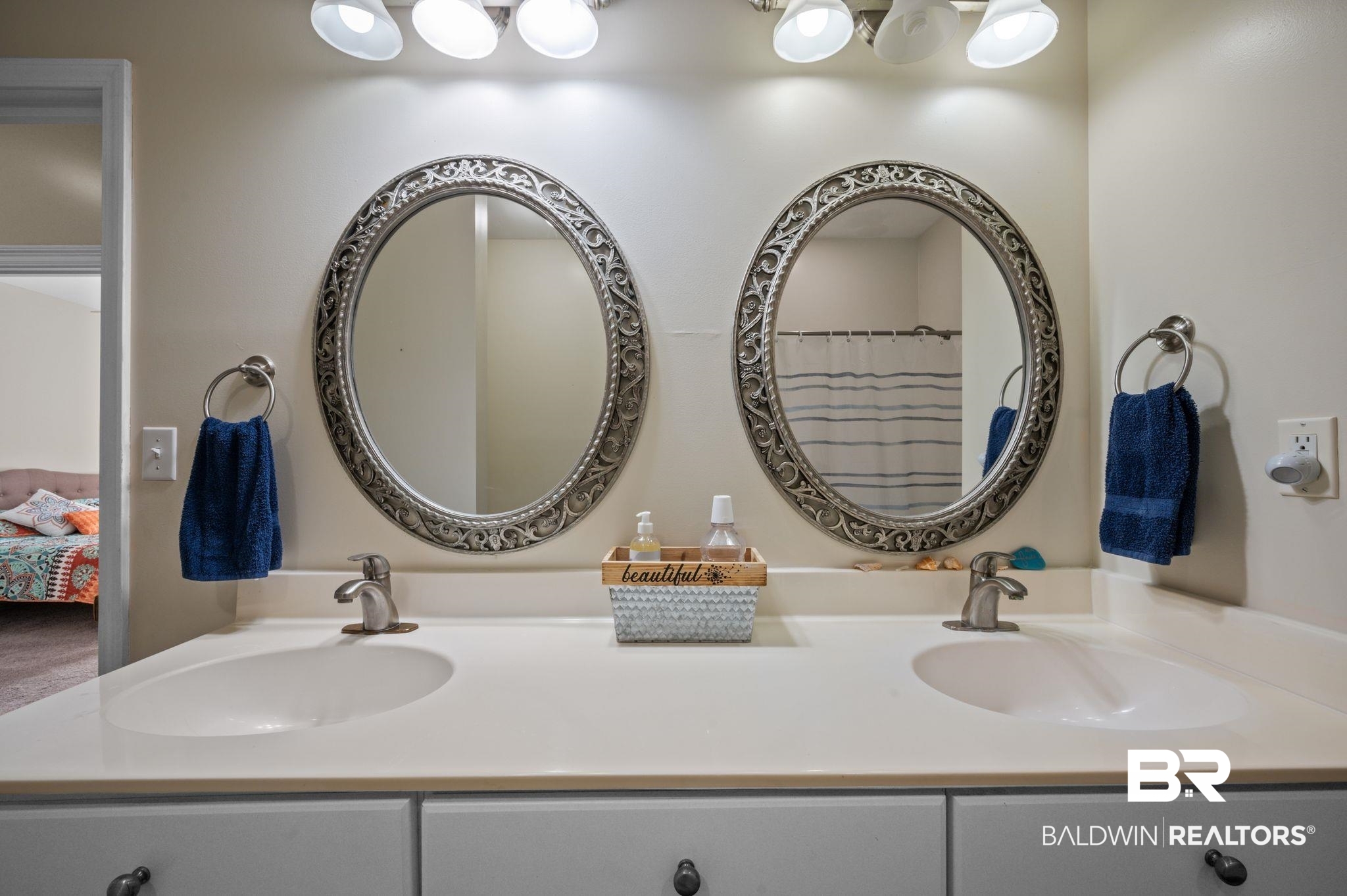48513 Phillipsville Road Bay Minette, AL 36507 - Photo 30 of 50 Bathroom featuring double vanity and ensuite bathroom