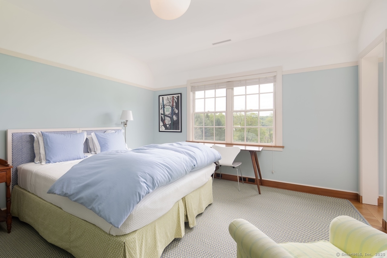 11 Valley Road Salisbury, CT 06039 - Photo 29 of 40 a bedroom with a bed and a window