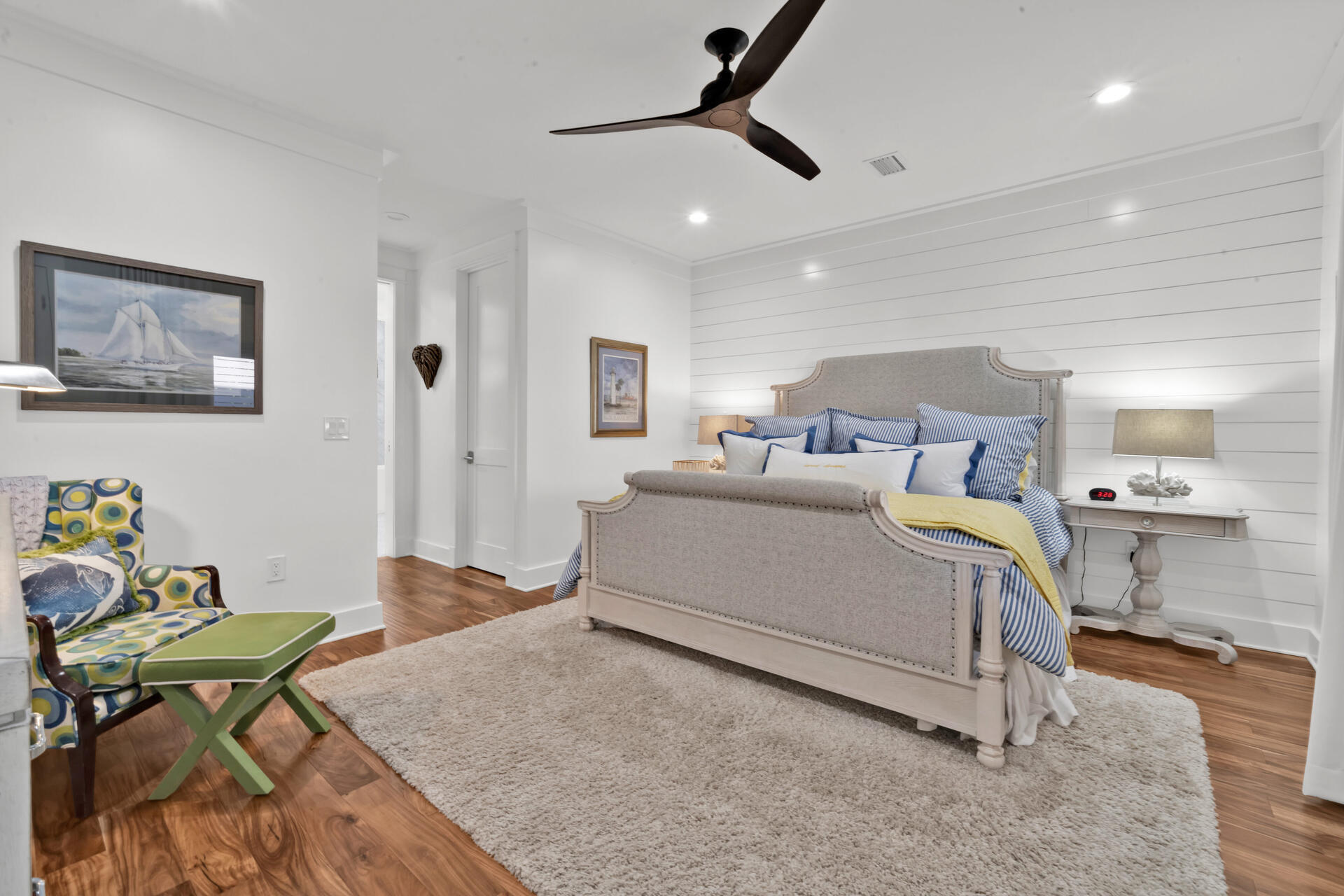 290 Seabreeze Boulevard Inlet Beach, FL 32461 - Photo 23 of 43 a bed room with a bed and furniture