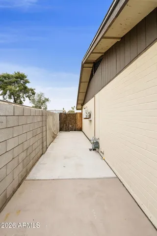 a view of wooden floor