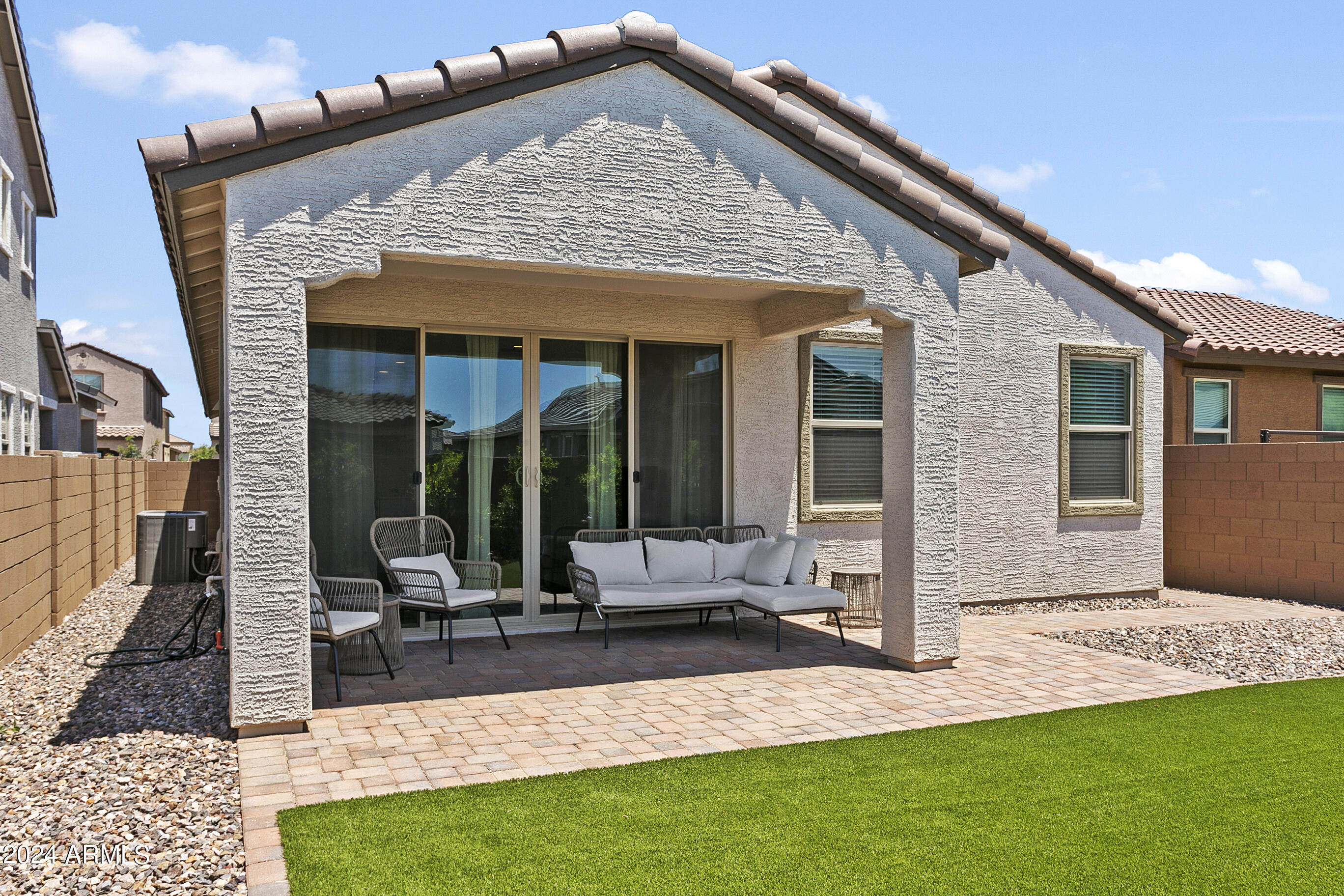 9511 West Roma Avenue Phoenix, AZ 85037 - Photo 22 of 25 Covered Paver Patio