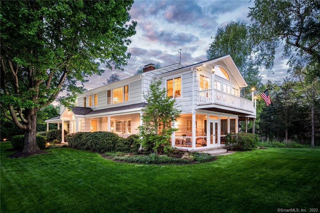 5 Duck Pond Road Westport, CT 06880 - Photo 1 of 1 a front view of a house with a yard