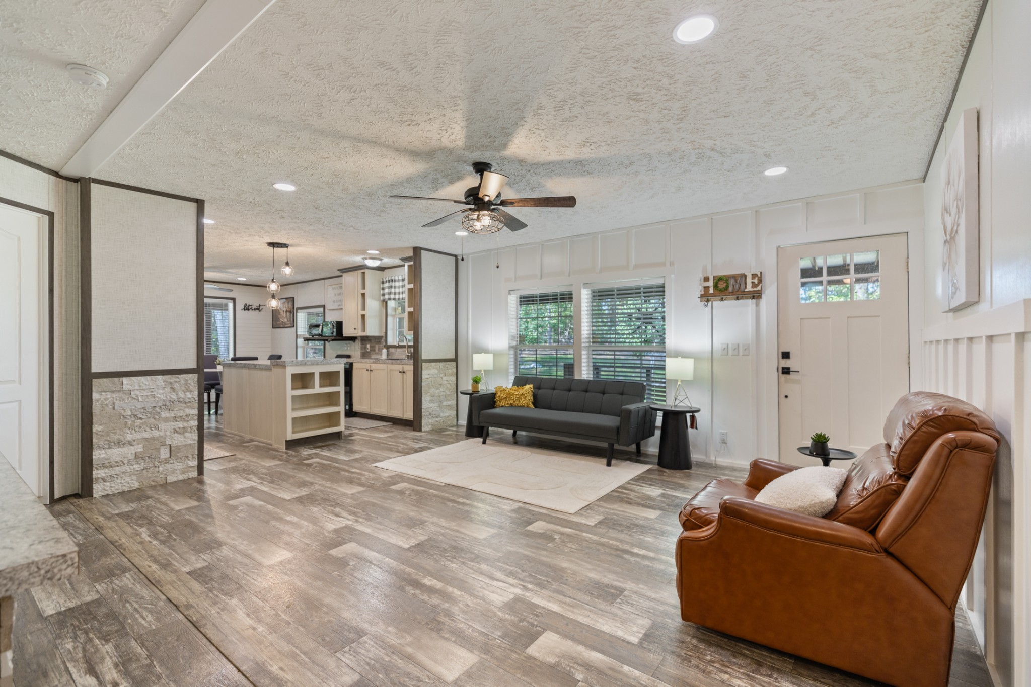 3844 Humphreys County Line Road Dickson, TN 37055 - Photo 11 of 57 a living room with furniture and a fireplace