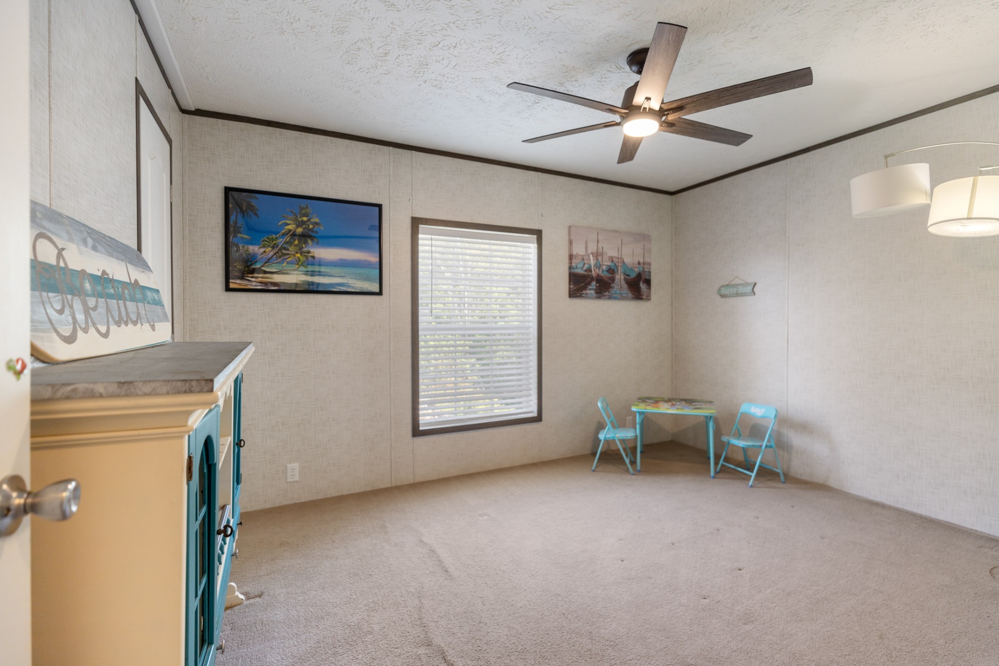 3844 Humphreys County Line Road Dickson, TN 37055 - Photo 23 of 57 a view of workspace with furniture and a ceiling fan