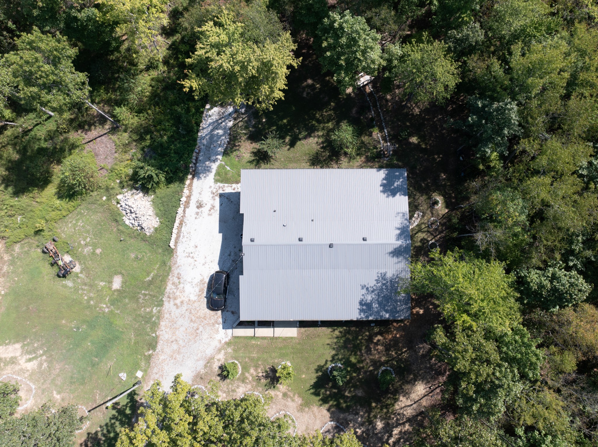 3844 Humphreys County Line Road Dickson, TN 37055 - Photo 57 of 57 an aerial view of residential house with outdoor space