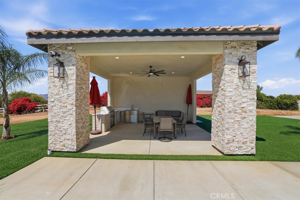16795 Eagle Peak Road Riverside, CA 92504 - Photo 5 of 74 Cabana, Outdoor Kitchen BBQ Area