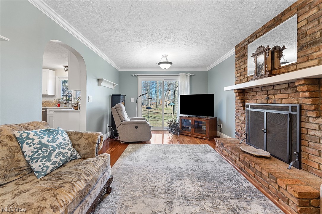 2831 Stiegler Road Medina, OH 44256 - Photo 2 of 32 Sit back and enjoy a roaring fire while relaxing in the family room in the winter.
