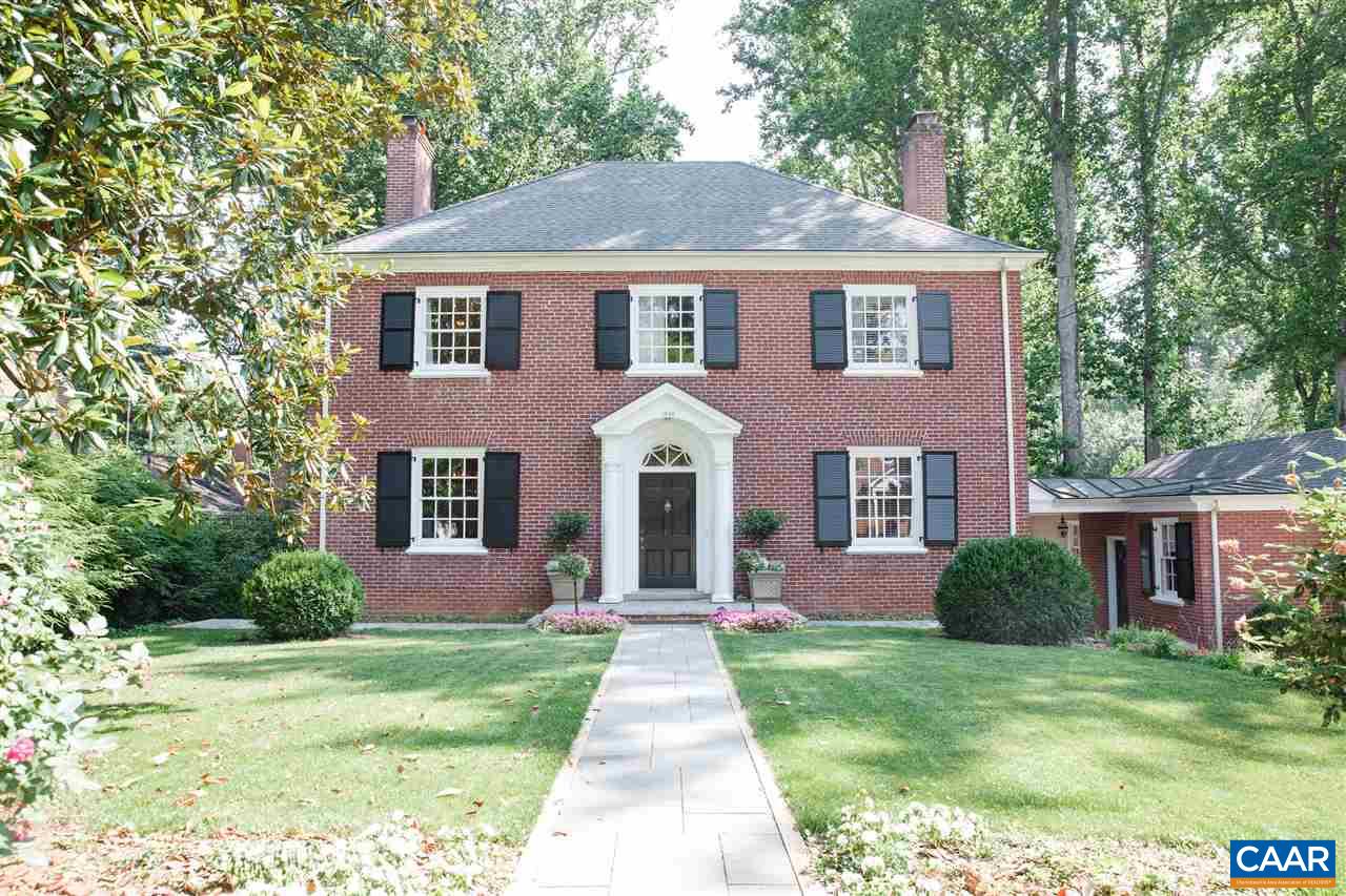 1946 Thomson Road Charlottesville, VA 22903 - Photo 1 of 47 a front view of a house with garden