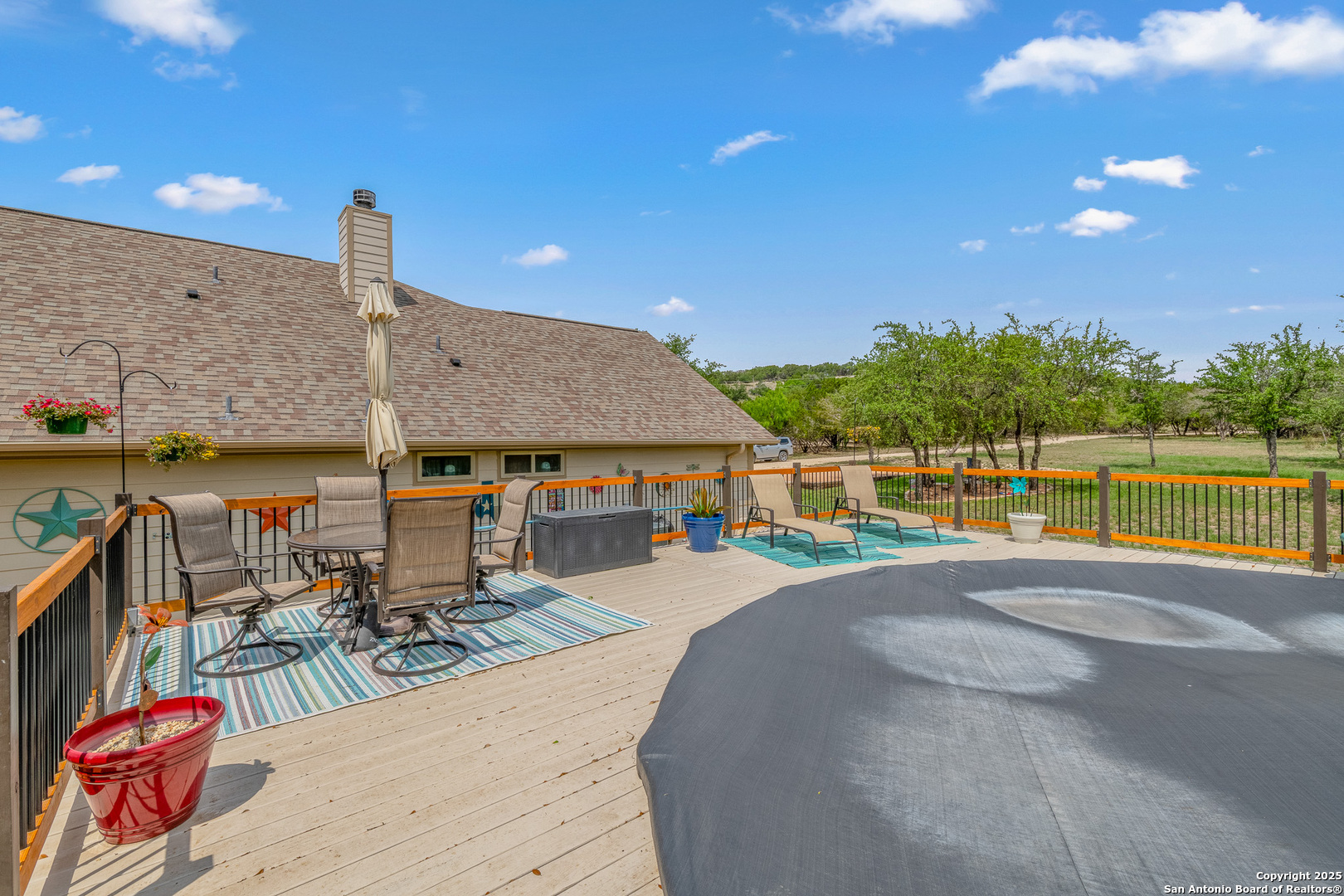 1446 Big Draw Drive Junction, TX 76849 - Photo 22 of 55 swimming pool view with a seating space