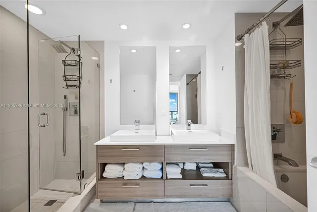 a bedroom with a double bed and a window