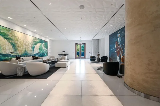 a view of a city with tall buildings