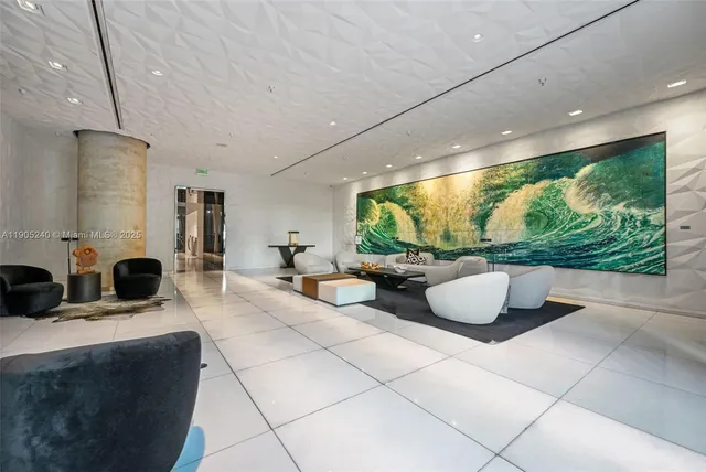 a view of a city with tall buildings