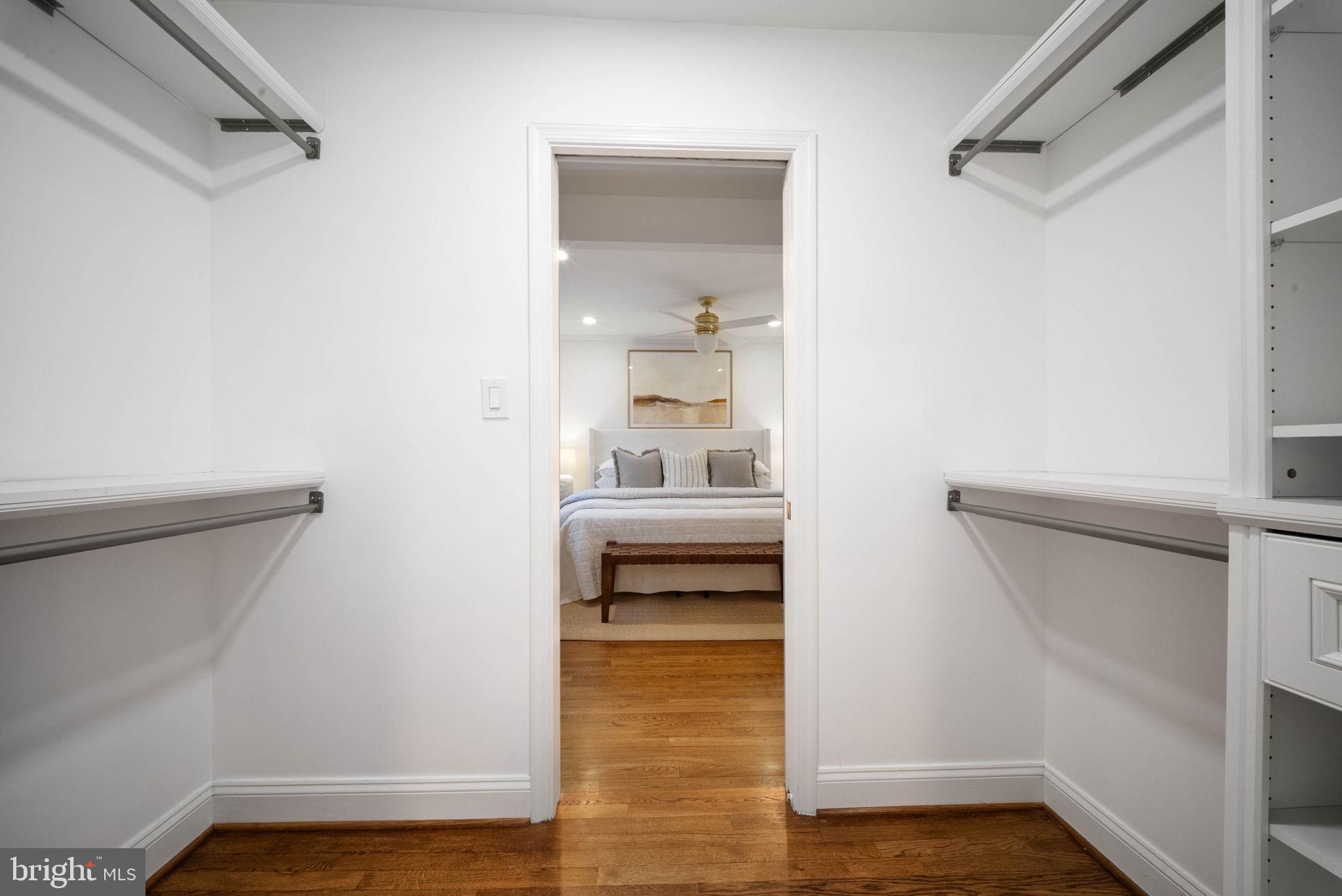 11214 Dewey Road Kensington, MD 20895 - Photo 19 of 37 Custom Closet w/ pocket doors