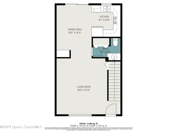 $1,800 | 232 Chandler Street, Cape Canaveral, FL 32920