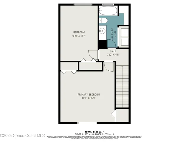 $1,900 | 232 Chandler Street, Cape Canaveral, FL 32920