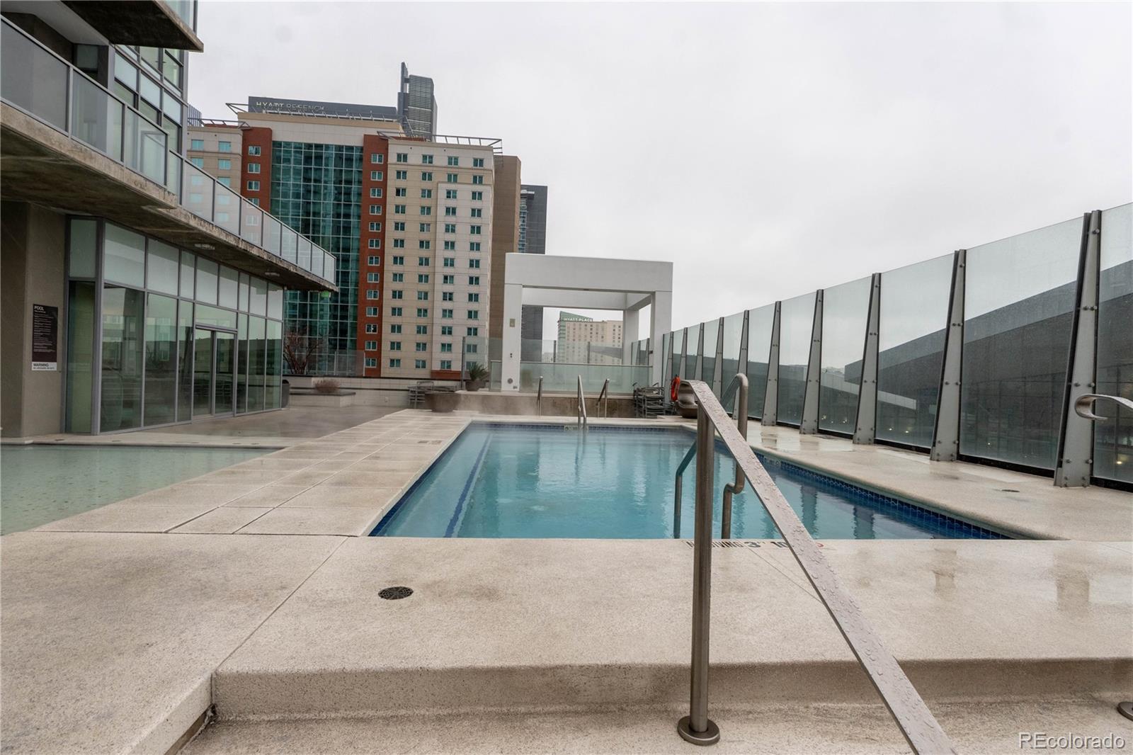 891 14th Street, Unit 2105 Denver, CO 80202 - Photo 40 of 50 a view of outdoor space with a flat screen tv
