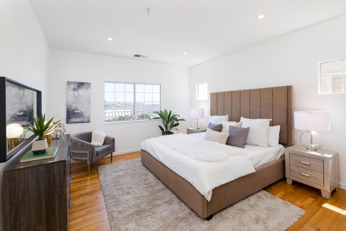 388 Bay Ridge Drive Daly City, CA 94014 - Photo 12 of 32 a bedroom with a bed a couch and dresser