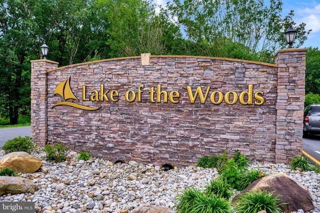 a view of a golf course with a lake