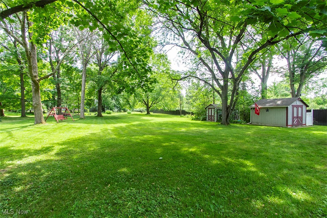 20749 Albion Road Strongsville, OH 44149 - Photo 34 of 35 View of yard with a shed and an outdoor structure