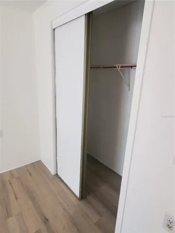 a view of closet area