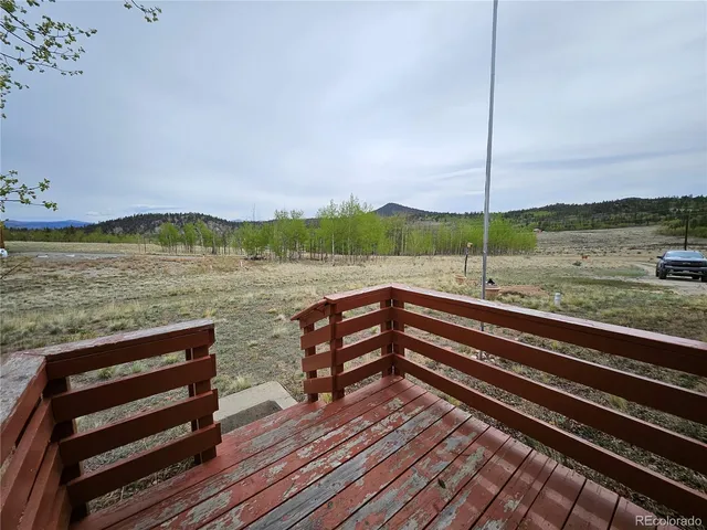 a view of outdoor space with lounge chair
