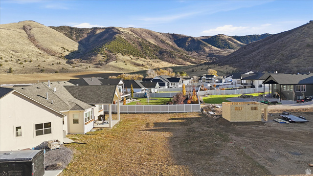 534 East Fish Hatchery Road Mantua, UT 84324 - Photo 69 of 87 View of mountain backdrop with nearby suburban area