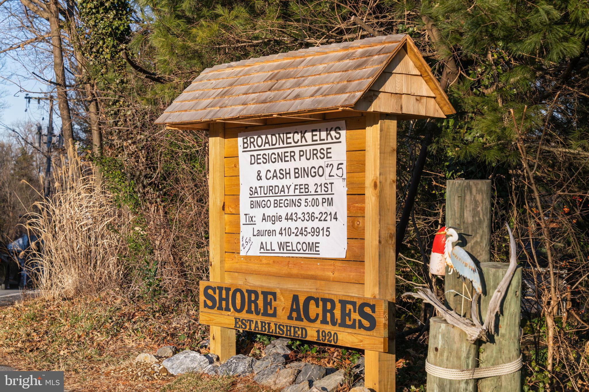 876 Shore Acres Road Arnold, MD 21012 - Photo 7 of 45 Community Event Sign at Shore Acres